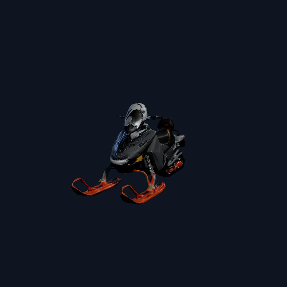 Snowmobile D Model Pack HighDetail AllTerrain Vehicle